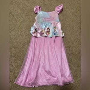 Disney Princess Pajama Pink Dress Girls 5T